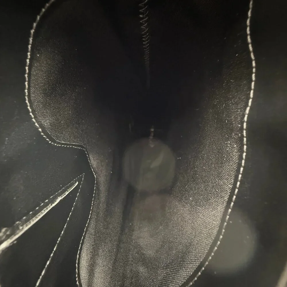 Calvin Klein Women's Size 7 M Dawna Leather Tall Knee High Boots Black NEW - Picture 6 of 13